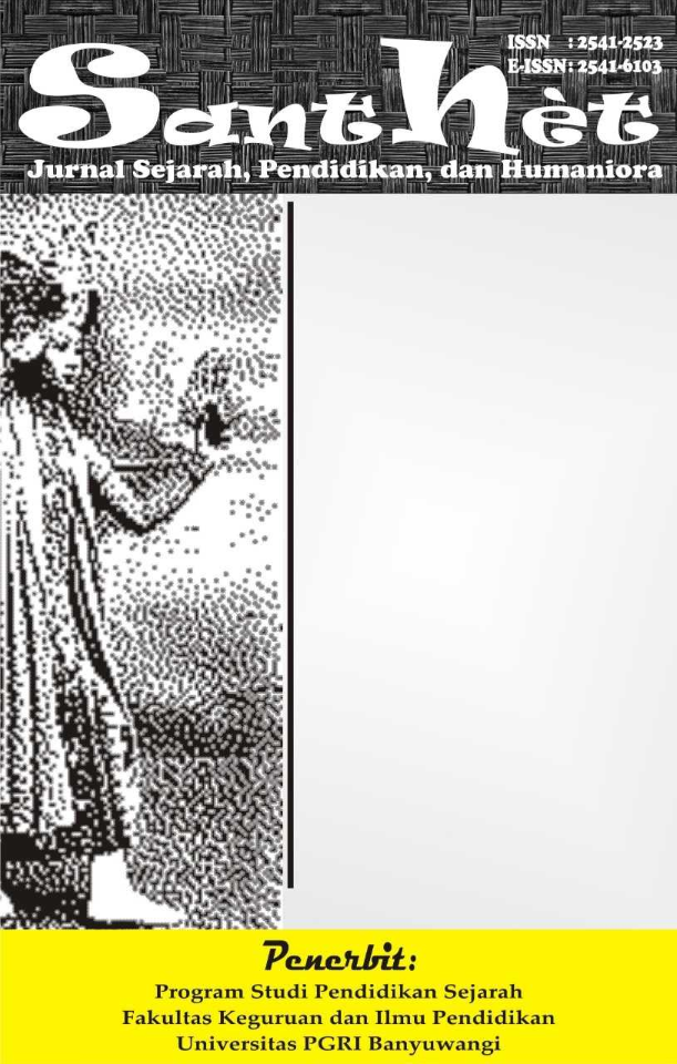 					View Vol. 2026 No. 10 (5): Santhet (Jurnal Sejarah Pendidikan Dan Humaniora)
				