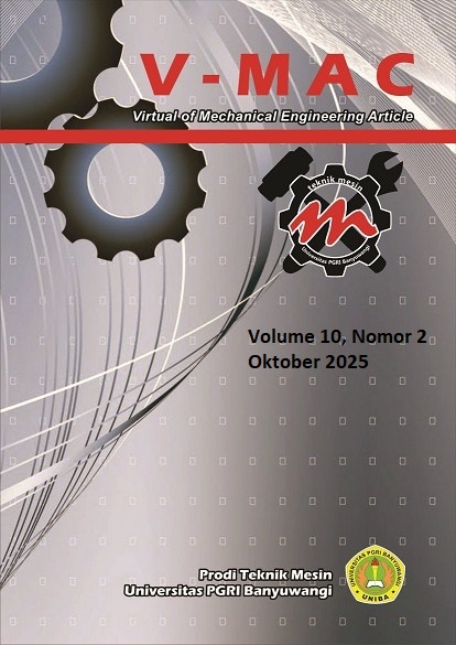 					View Vol. 10 No. 2 (2025): V-MAC
				